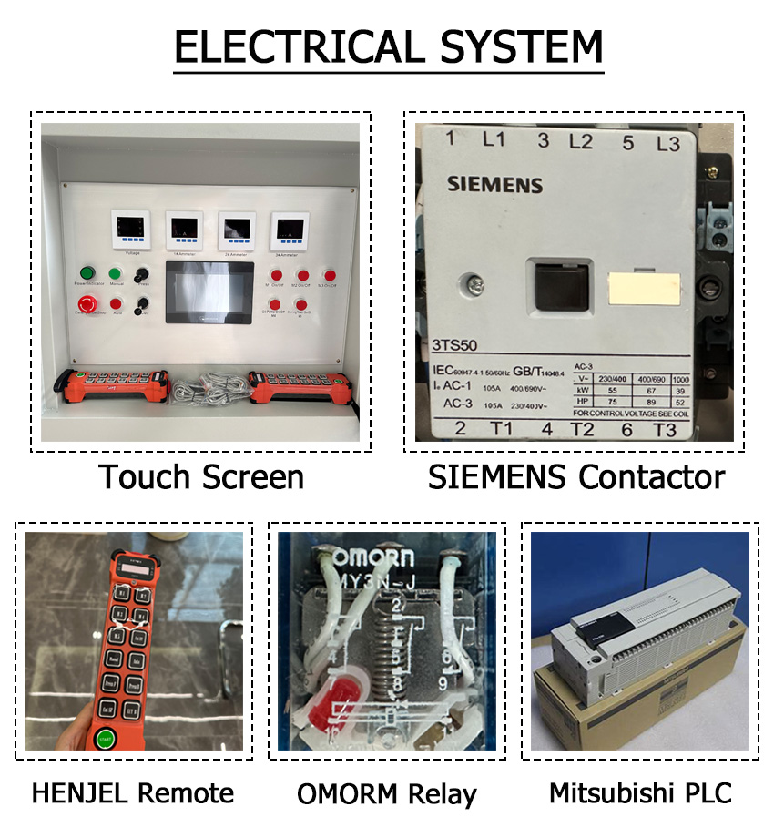 Car baler electrical system