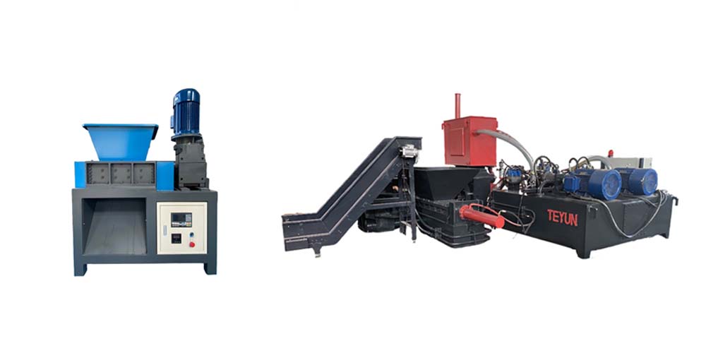 Shredding and Briquetting Machine