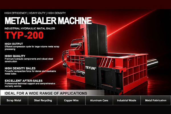 Addressing the Labor Shortage in Scrap Yards with PLC-Automated Balers