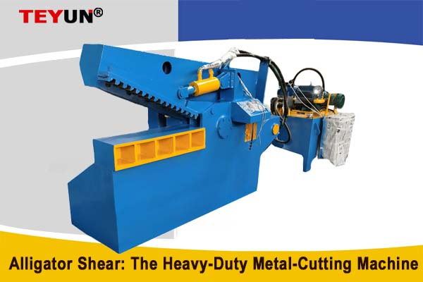 Alligator Shear: The Heavy-Duty Metal-Cutting Machine
