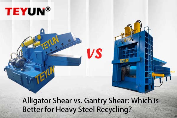 Alligator Shear vs. Gantry Shear: Which is Better for Heavy Steel Recycling?