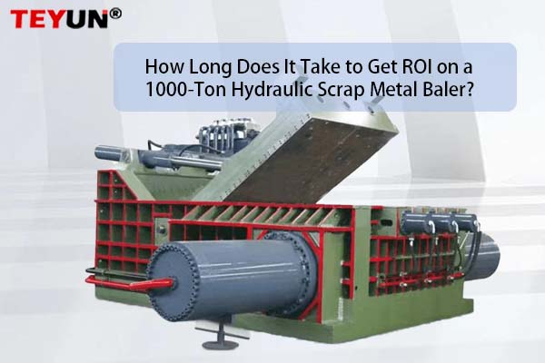 How Long Does It Take to Get ROI on a 1000-Ton Hydraulic Scrap Metal Baler?