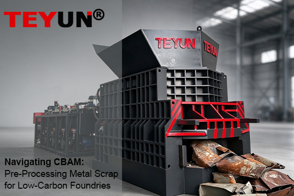 Navigating CBAM: Pre-Processing Metal Scrap for Low-Carbon Foundries