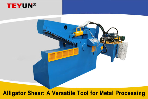 Alligator Shear: A Versatile Tool for Metal Processing
