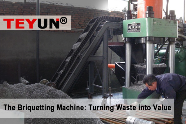 The Briquetting Machine: Turning Waste into Value