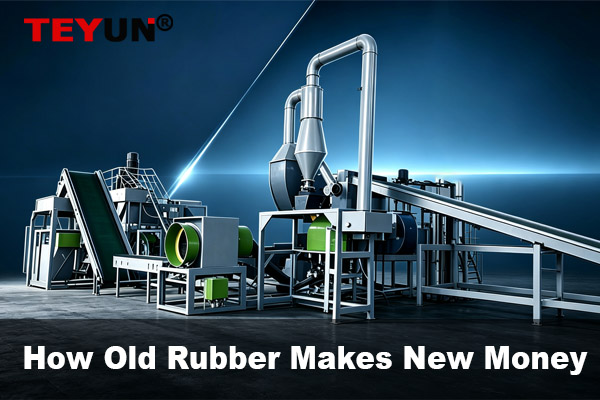 From Waste Tires to Gold Dust: How Old Rubber Makes New Money