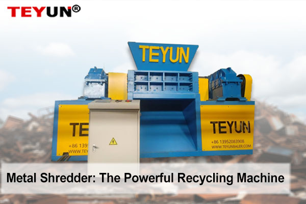 Metal Shredder: The Powerful Recycling Machine