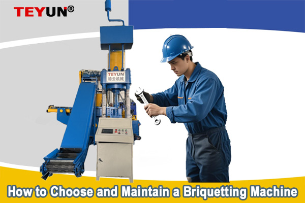 How to Choose and Maintain a Briquetting Machine