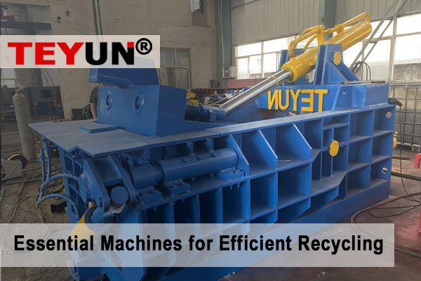 Scrap Metal Balers: Essential Machines for Efficient Recycling